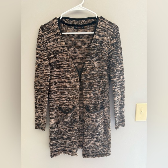 G. Age Outfitters Knit Cardigan Woman’s SZ S Long Sleeve Pockets Open Front - Picture 1 of 8